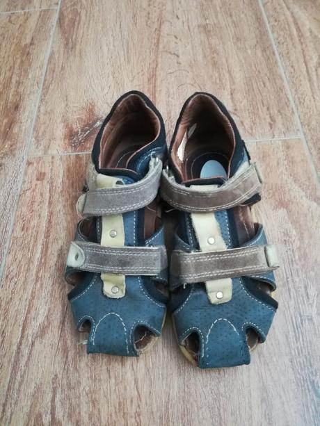 Chlapčenské kožené sandále, tripos,31