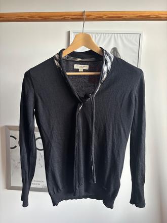 Burberry luxusný vlnený svetrík, burberry,s