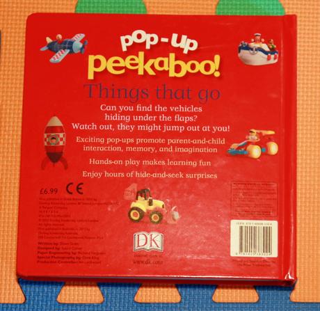 Pop - up peekaboo things that go - 3b,