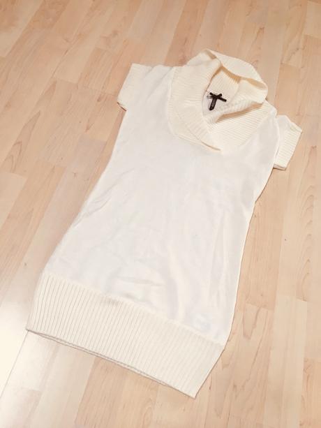 Predlzeny svetrik, vesta, s