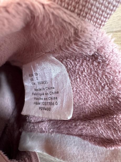 Vyššie zateplené topánky h&m 33, h&m,33