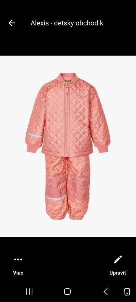 Thermo súprava celavi, 116