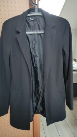 Sako bez gombíkov, s