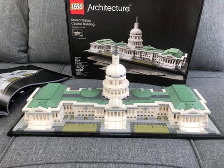 Lego architecture united states capitol building, 