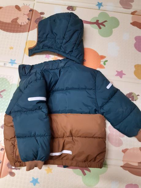 Zimná pufovaná bunda, h&m,104