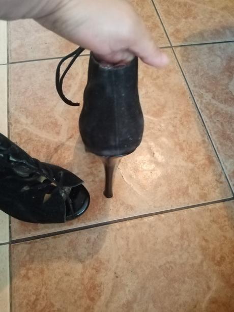 Dámske snurovacie sandále, 37