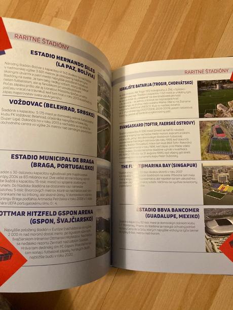 Kniha futbalové areny, 