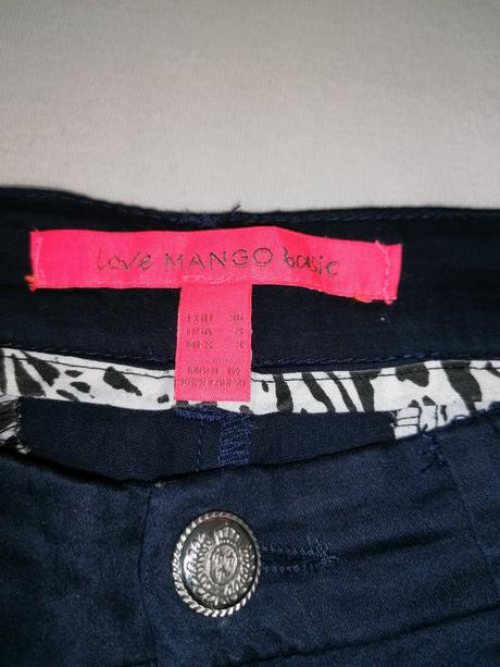 Nohavice, mango,s