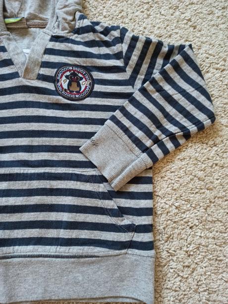 Prúžkovaná mikina, topolino,122