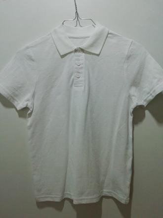 Biele tričko polotričko, nutmeg,122