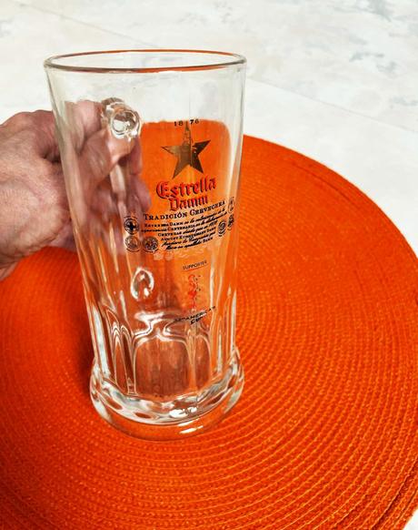 Krígeľ na pivo s uškom,