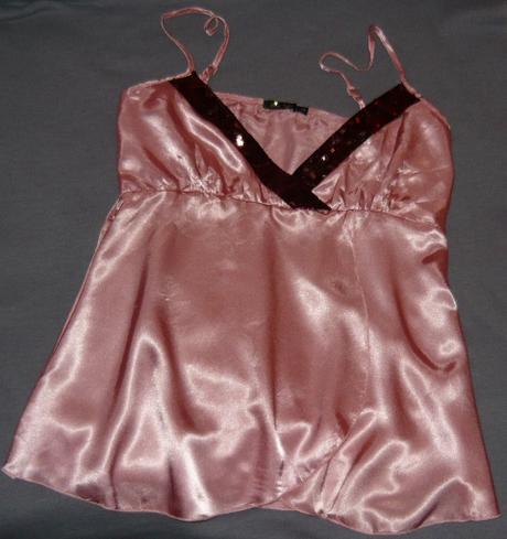 Sexi saténová (teho) košieľka, intimissimi,m