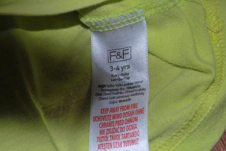 Chlapčenské tričko, f&f,104