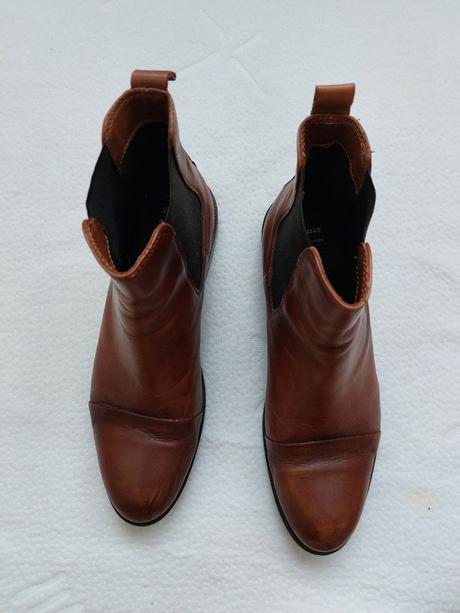 Kožené prechodné topánky 38, baťa,38