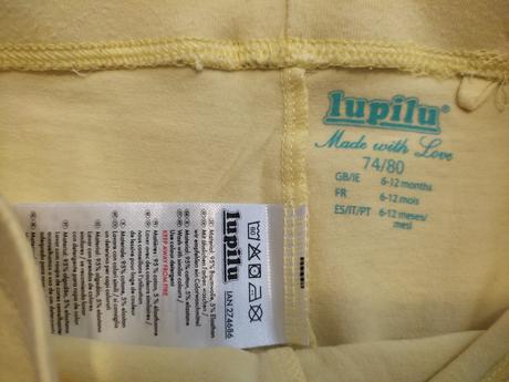 Citronove leginy 74-80, lupilu,74