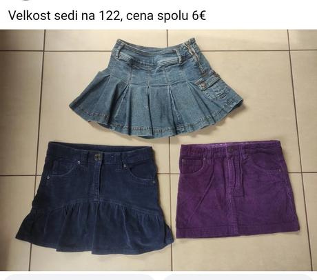 Sukne veľ. 122, 122