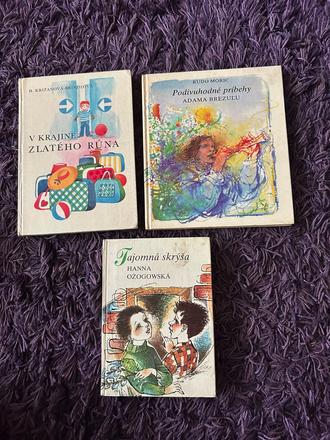 Sada 3 rozprávkových knižiek,