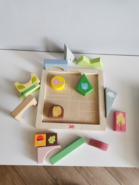 Skladačka lesík, puzzle zn. le toy van,