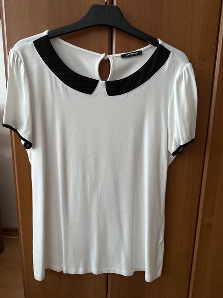 Tričko s falošným golierom, orsay,m