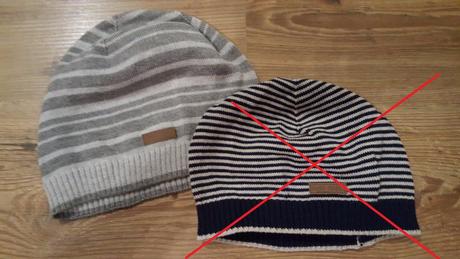 Šedá čiapka, h&m,86