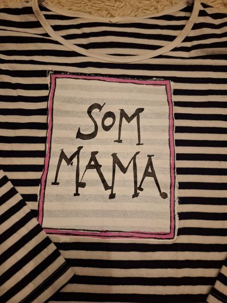 Tričko som mama koláčová-kompot, m