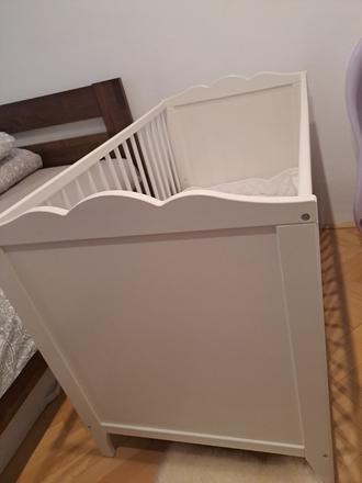 Postieľka, šírka (cm): 60,dĺžka (cm): 120