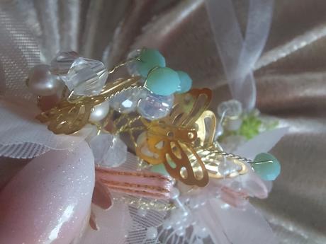 Jemne farebný venček uni,