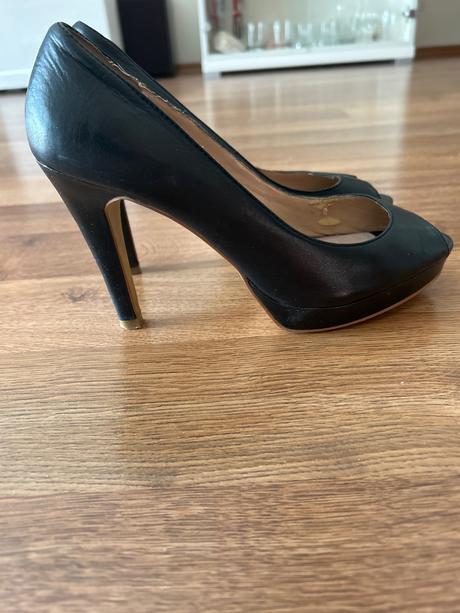 Kožené insolia lodičky, baťa,39