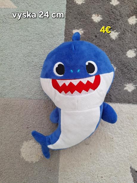 Plysak baby shark - zralok,