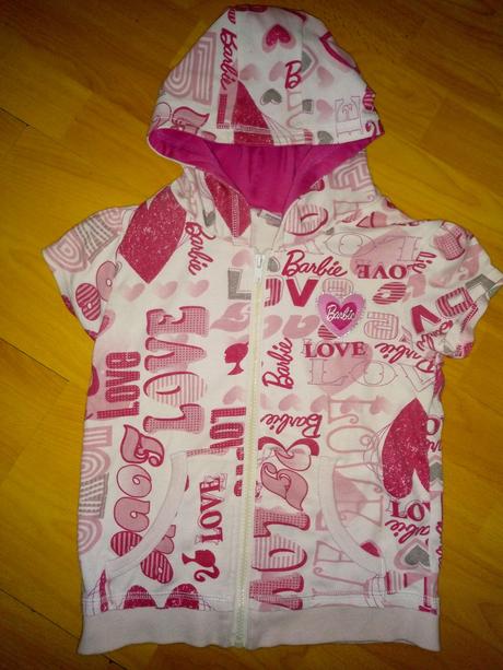 Tričko na zips barbie, barbie,122
