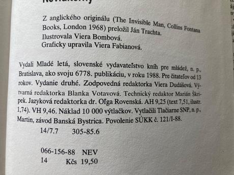 Neviditeľný (1988),