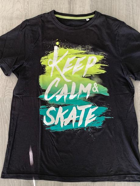 Tricko keepcalmskate, c&a,170