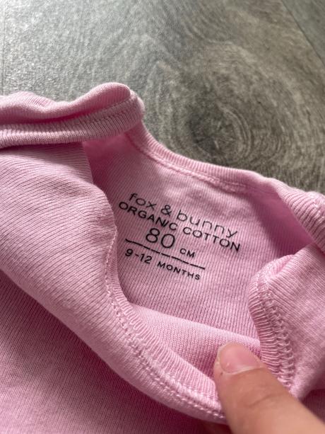 Body s krátkym rukávom 2ks, 80