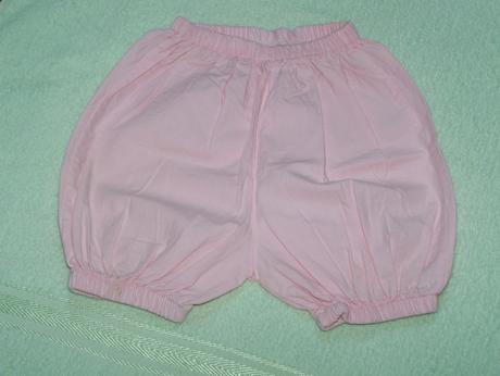Ružové šortkové nohavice zabudli sme na ne nenosen, 80