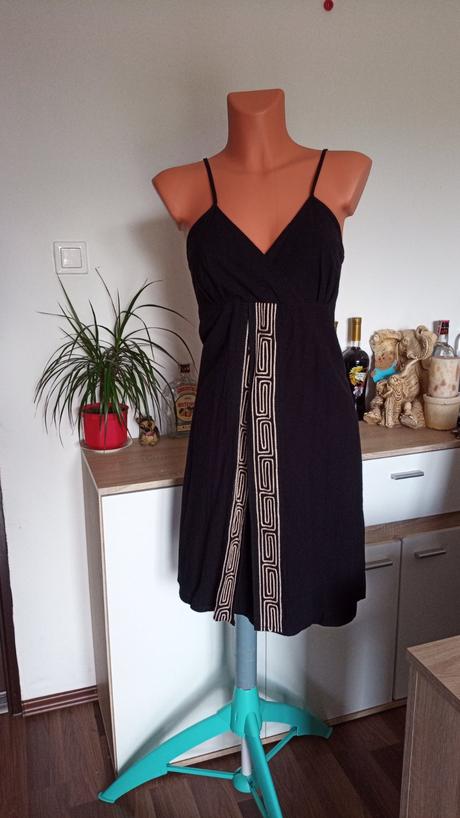 Ľanové šaty v.m, m