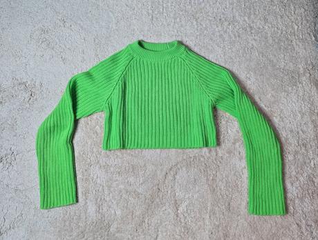 Zara zeleny svetrik, zara,s
