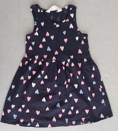 Šaty srdiečka h&m 92, h&m,92