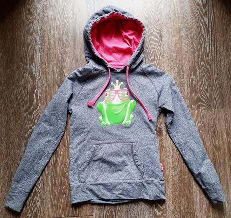 Mikina so žabou - 140/146, 140