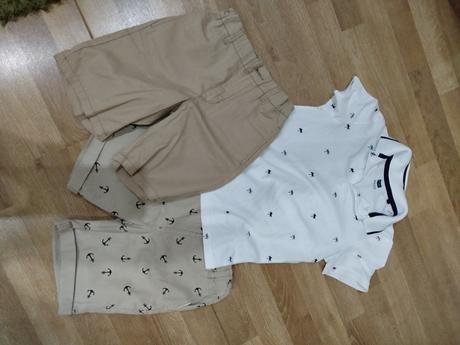 Chlapčenské krátke nohavice, h&m,128