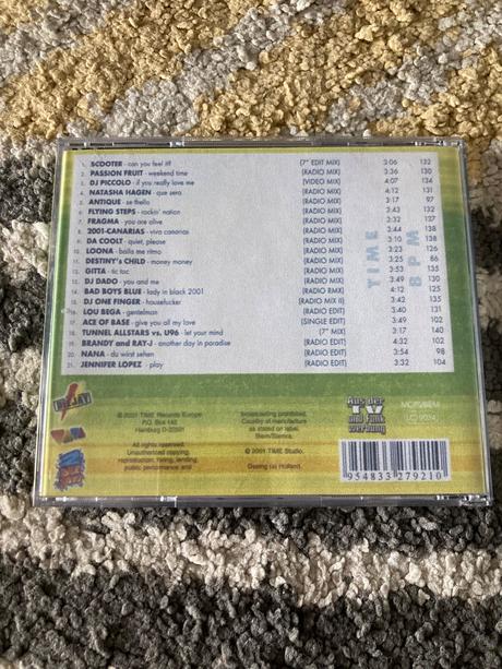 Deejays dance hits cd, 