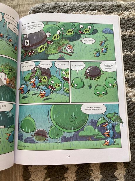 Komiks angry birds 5 dobrodružstiev,