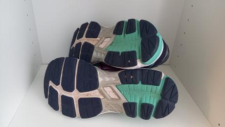 Bežecké tenisky asics aqua mint indigo blue, asics,38