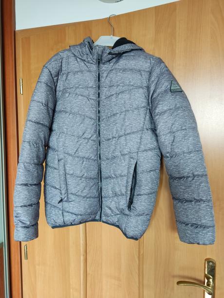 Šeda zimná bunda c&a v. 158, c&a,158