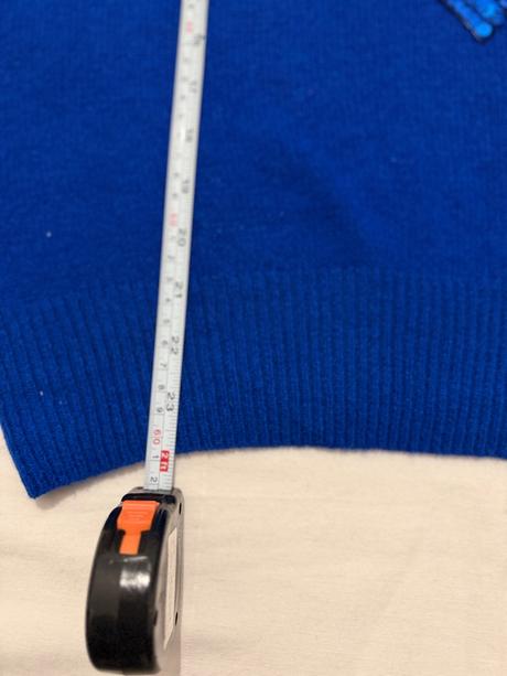 Hodvábny a vlnený sveter z 80. rokov, m