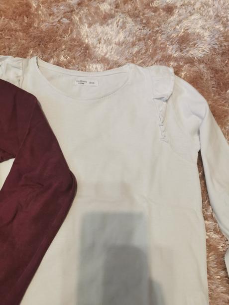 2x tricko s dlhým rukávom, sinsay,128