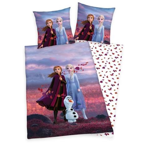 Obliečky ľadové kráľovstvo magic 140/200, 70/90, šírka (cm): 140,dĺžka (cm): 200