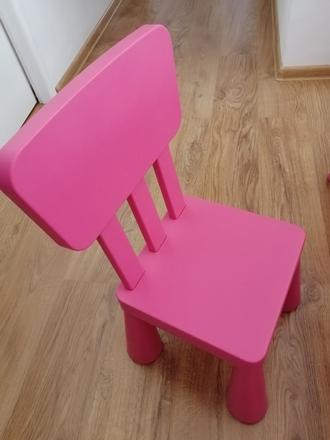 Stôl a stoličky mammut ikea, 