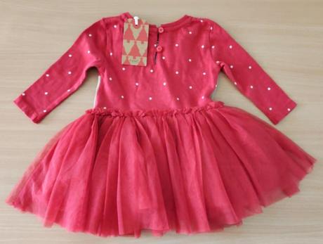 -s tutu sukňou vianočné šaty next veľ. 3-6 mes. a, 68