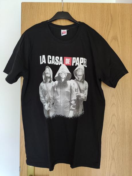 Unisex tričko s potlačou la casa de papel, l