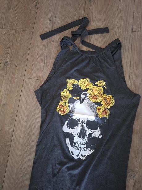 Maxi saty skull, l / m